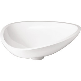 Axor Massaud Umywalka nablatowa, 570/450, Biały – Hansgrohe