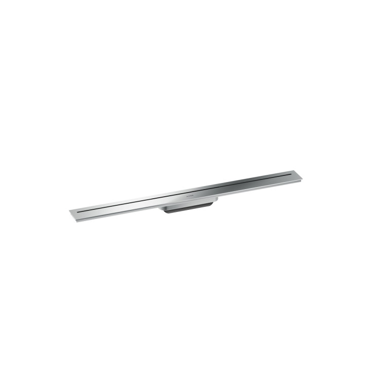 AX Drain Element zewnętrzny odpływu liniowego 800, montaż odsunięty od ściany, Chrom