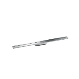 AX Drain Element zewnętrzny odpływu liniowego 900, montaż odsunięty od ściany, Chrom