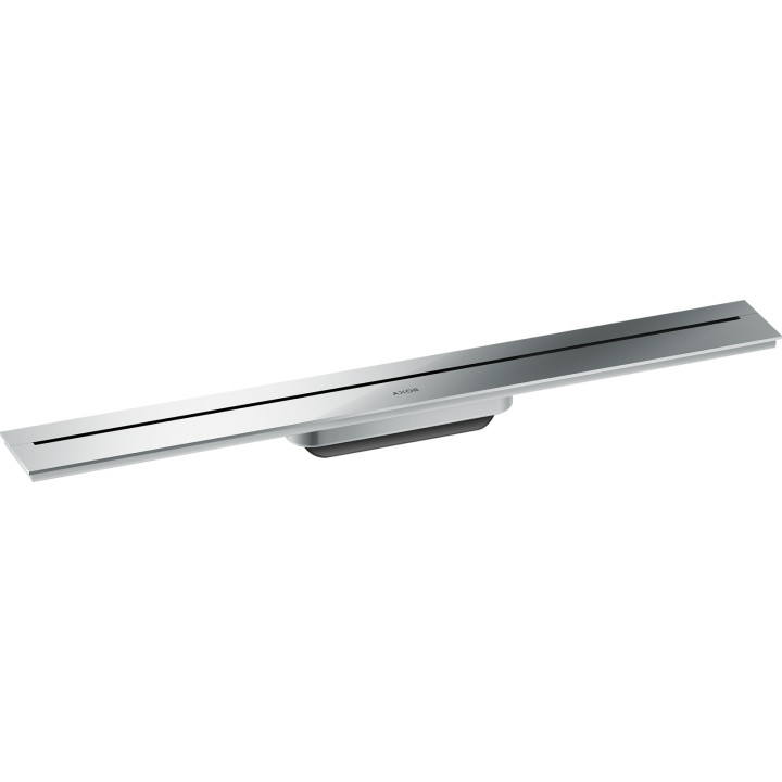 AX Drain Element zewnętrzny odpływu liniowego 700, montaż przyścienny, Chrom
