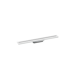 Axor Drain Element zewnętrzny odpływu liniowego 700, montaż przyścienny, Biały Matowy