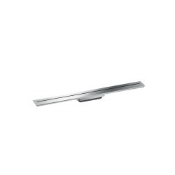 AX Drain Element zewnętrzny odpływu liniowego 800, montaż przyścienny, Chrom