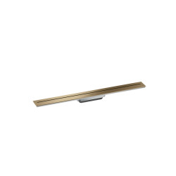 Axor Drain Element zewnętrzny odpływu liniowego 800, montaż przyścienny, Brąz Szczotkowany