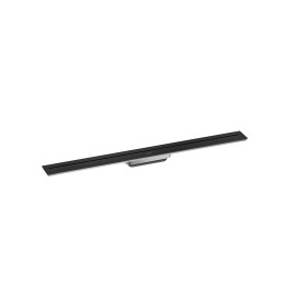 AX Drain Element zewnętrzny odpływu liniowego 900, montaż przyścienny, Czarny Matowy