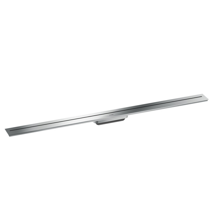 AX Drain Element zewnętrzny odpływu liniowego 1200, montaż przyścienny, Chrom