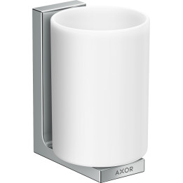 Axor Universal Rectangular Kubek na szczoteczki do zębów, Chrom