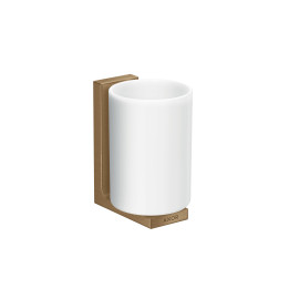 Axor Universal Rectangular Kubek na szczoteczki do zębów, Brąz