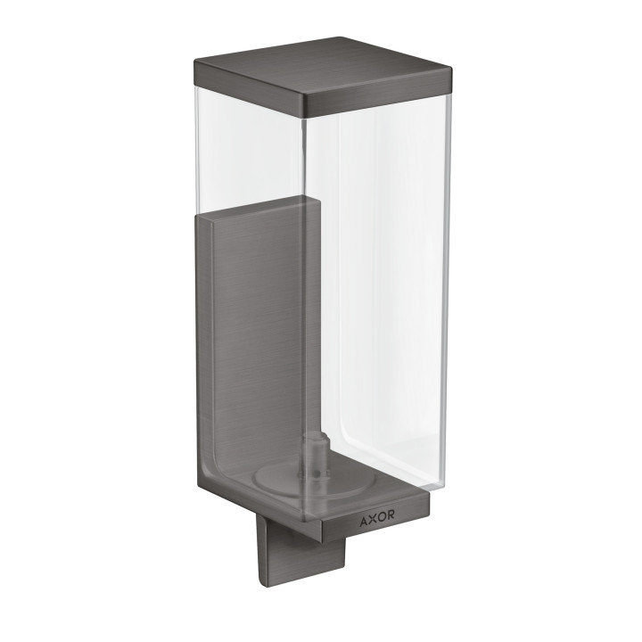 Axor Universal Rectangular Dozownik mydła w płynie, Czarny Chrom