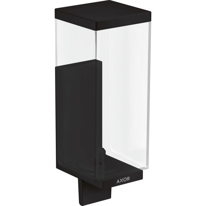 Axor Universal Rectangular Dozownik mydła w płynie, Czarny Matowy