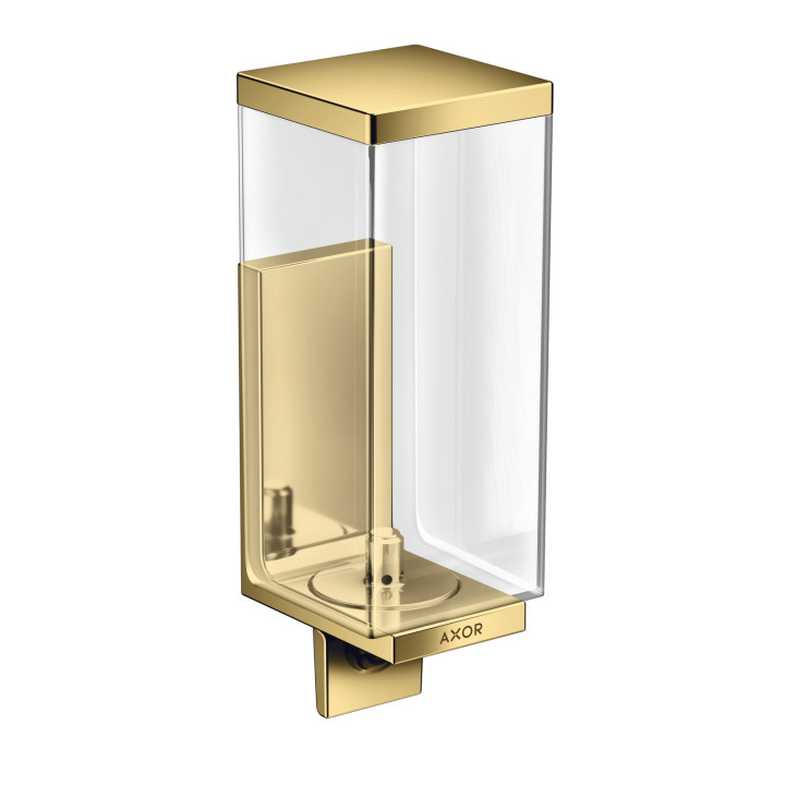 Axor Universal Rectangular Dozownik mydła w płynie, Złoty