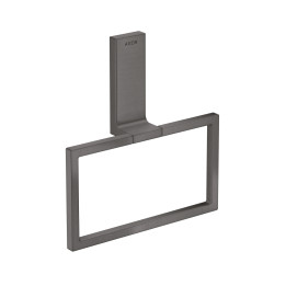 Axor Universal Rectangular Wieszak na ręcznik typu Ring, Czarny