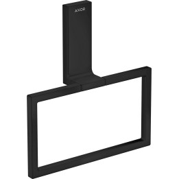 Axor Universal Rectangular Wieszak na ręcznik typu Ring, Czarny