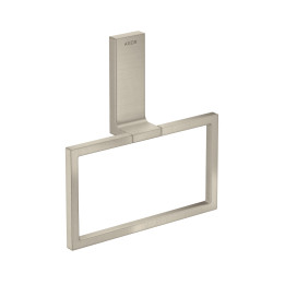 Axor Universal Rectangular Wieszak na ręcznik typu Ring, Nikiel