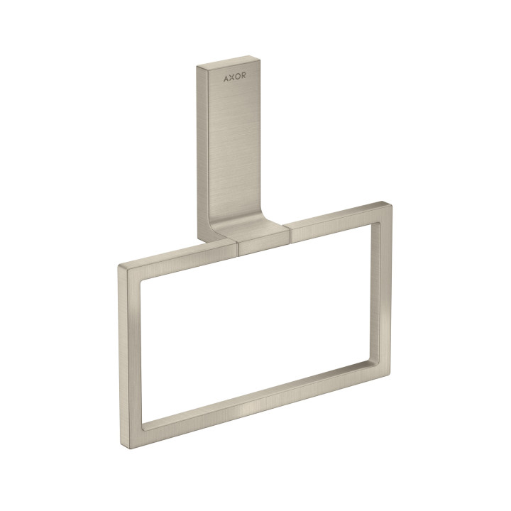 Axor Universal Rectangular Wieszak na ręcznik typu Ring, Nikiel
