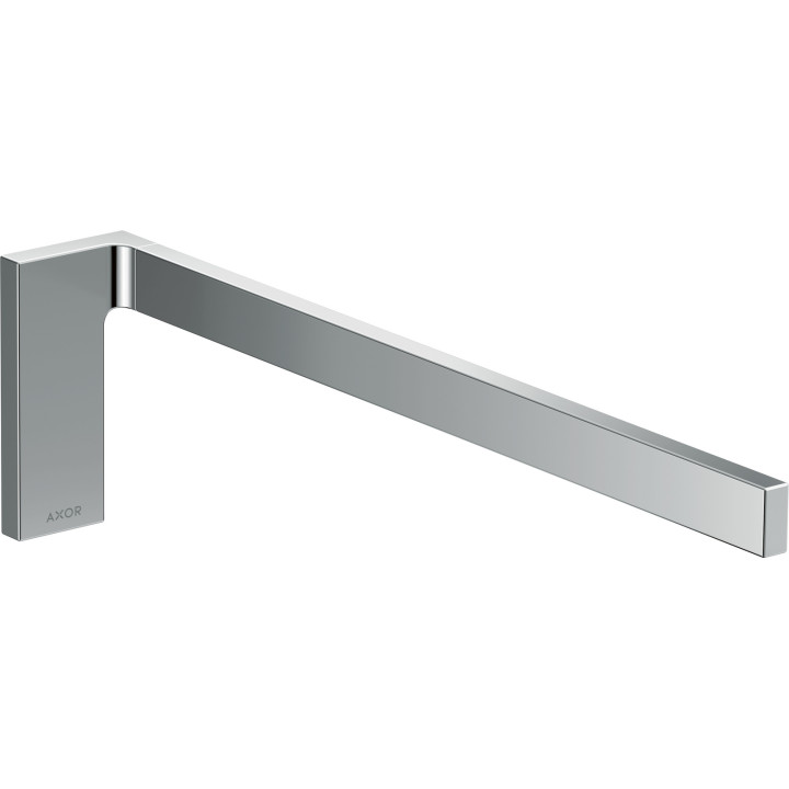 AX Universal Rectangular Wieszak na ręcznik, 1-ramienny, Chrom