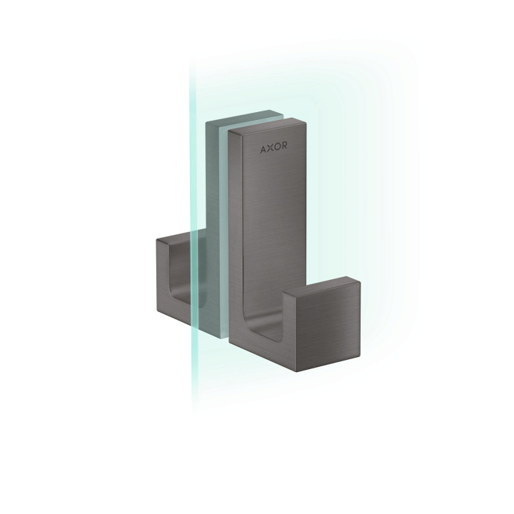 Axor Universal Rectangular Uchwyt drzwi prysznicowych, Czarny