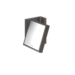 Axor Universal Rectangular Lusterko kosmetyczne, Czarny Chrom