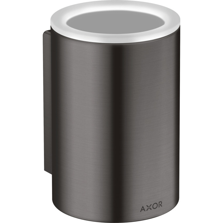 Axor Universal Circular Kubek na szczoteczki do zębów, Czarny