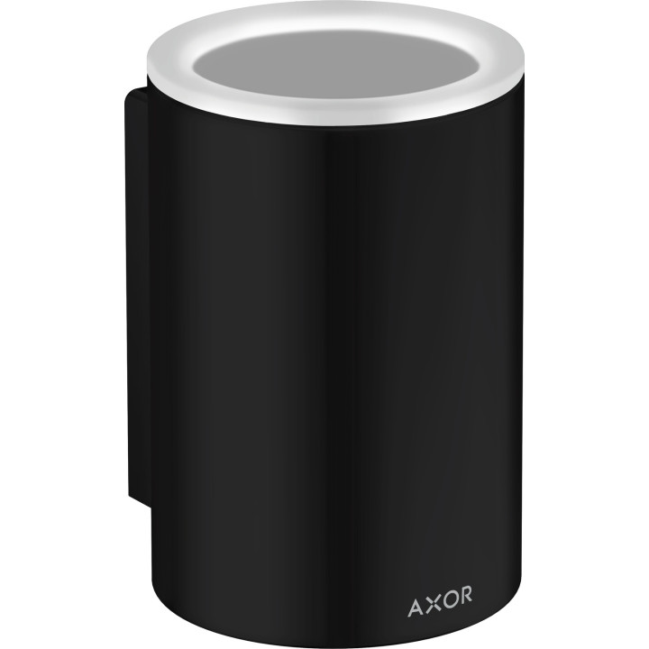 Axor Universal Circular Kubek na szczoteczki do zębów, Czarny