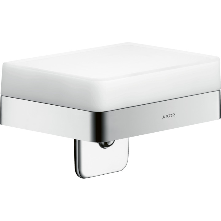 Axor Universal Softsquare Dozownik mydła w płynie z półką, Chrom