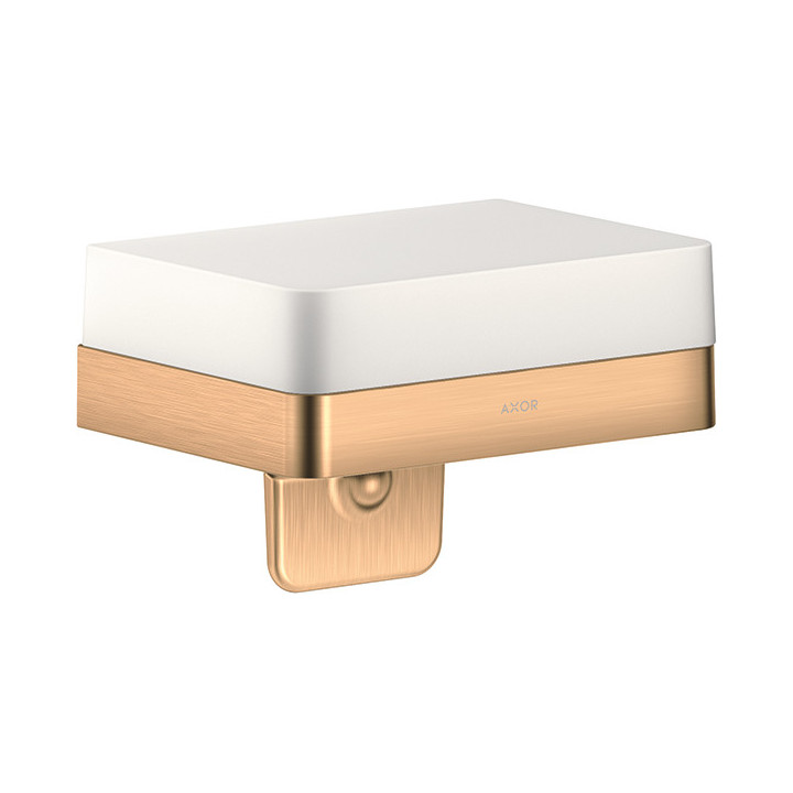 Axor Universal Softsquare Dozownik mydła w płynie z półką, Brąz