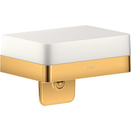 Axor Universal Softsquare Dozownik mydła w płynie z półką, Złoty