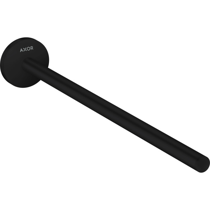 AX Universal Circular Wieszak na ręcznik, 1-ramienny, Czarny Matowy