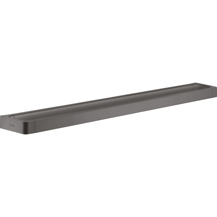 AX Universal Softsquare Wieszak na ręcznik kąpielowy 800 mm, Czarny Chrom Szczotkowany