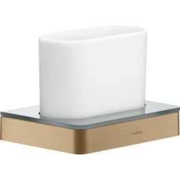 Axor Universal Softsquare Kubek na szczoteczki do zębów, Brąz