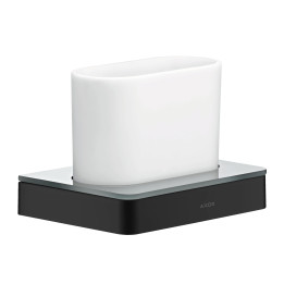 Axor Universal Softsquare Kubek na szczoteczki do zębów, Czarny