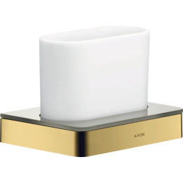 Axor Universal Softsquare Kubek na szczoteczki do zębów, Złoty