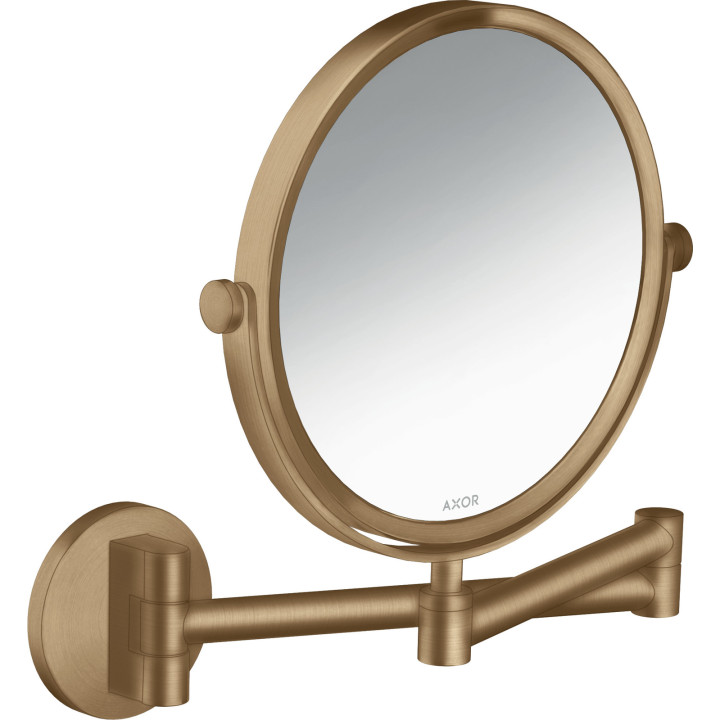 AX Universal Circular Lusterko kosmetyczne, Brąz Szczotkowany