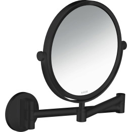 Axor Universal Circular Lusterko kosmetyczne, Czarny Matowy