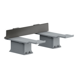 Axor Universal Softsquare Zestaw adapterów, Czarny Chrom