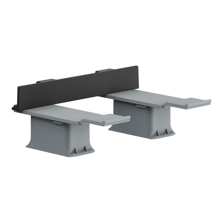 Axor Universal Softsquare Zestaw adapterów, Czarny Matowy