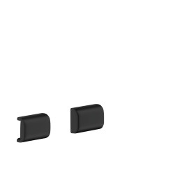 Axor Universal Softsquare Zaślepki, Czarny Matowy – Hansgrohe
