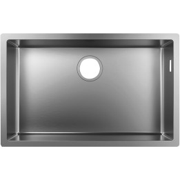 Hansgrohe S71 S719-U660 Zlewozmywak podblatowy 660, Stal