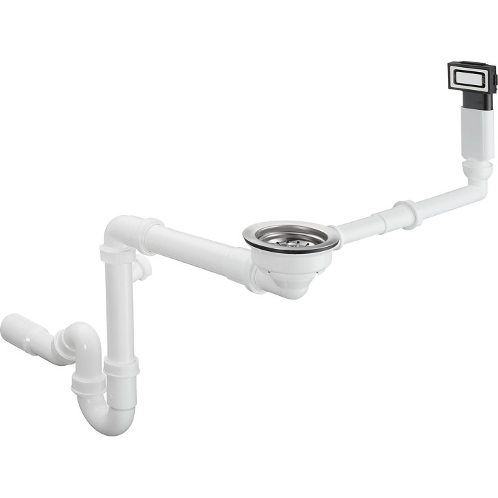 Hansgrohe D14-10 Manualny komplet odpływowy z przelewem do