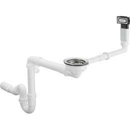 Hansgrohe D16-10 Manualny komplet odpływowy z przelewem do