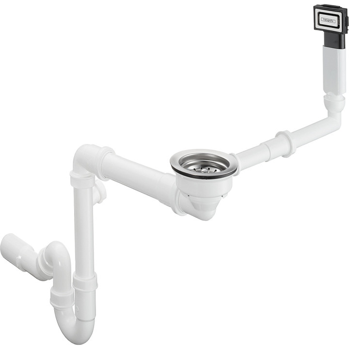 Hansgrohe D16-10 Manualny komplet odpływowy z przelewem do