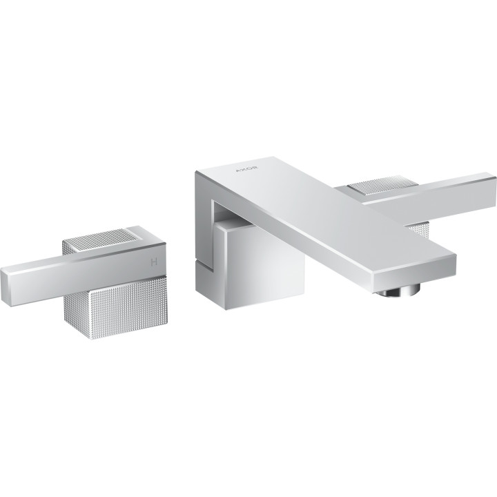Axor Edge 3-otworowa bateria umywalkowa z wylewką 190 mm i