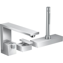 Axor Edge 3-otworowa jednouchwytowa bateria na brzeg wanny, sBox