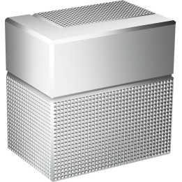 Axor Edge Zawór odcinający, podtynkowy, szlif diamentowy, Chrom