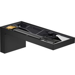 Axor MyEdition Wylewka wannowa bez płytki, Czarny Matowy
