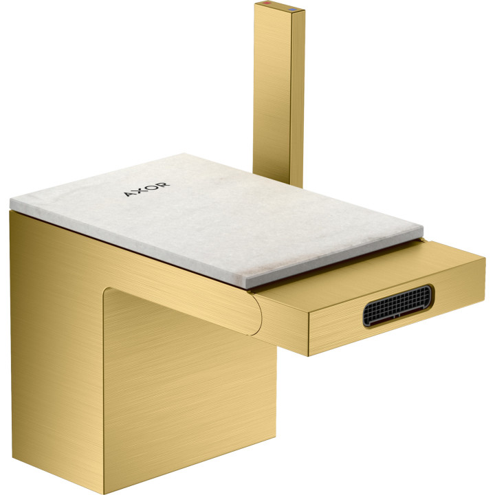 Axor MyEdition Płytka 117 biały marmur Lasa Covelano Vena Oro