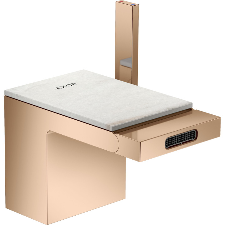 Axor MyEdition Płytka 117 biały marmur Lasa Covelano Vena Oro