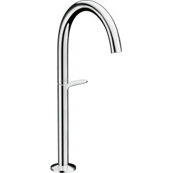 AX One Bateria umywalkowa Select 260 do umywalek nablatowych z kompletem odpływowym Push-Open, Chrom