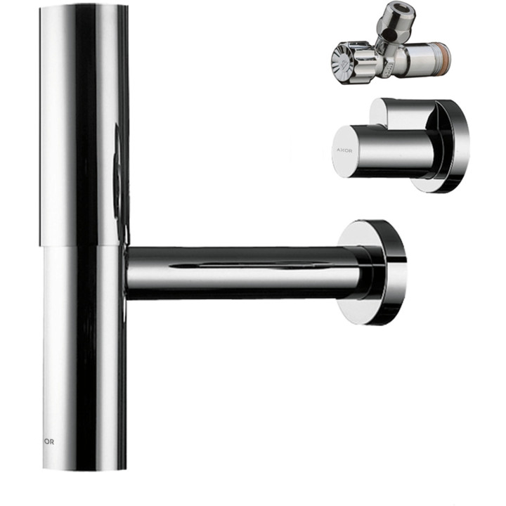 Axor Syfon ozdobny Flowstar, zestaw, Chrom – Hansgrohe