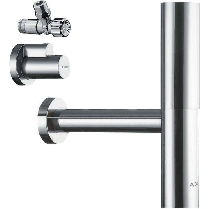 Axor Syfon ozdobny Flowstar, zestaw, Chrom – Hansgrohe