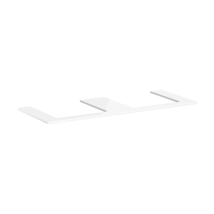 Hansgrohe Xelu Q Blat 1360/550 z wycięciami pod 2 umywalki